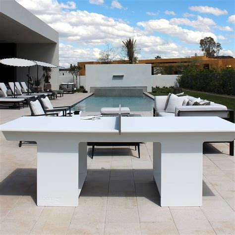 Outdoor Weatherproof Ping Pong Table Set