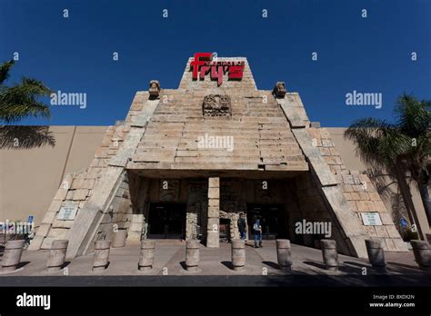 Fry's Electronics Mayan Themed Shop in San Jose Stock Photo - Alamy