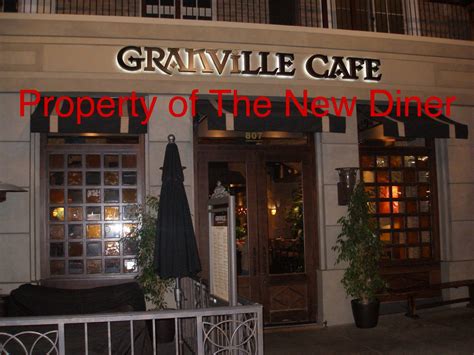 The New Diner: Granville Cafe-Closed