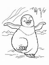 Printable Happy Feet Coloring Pages sketch template