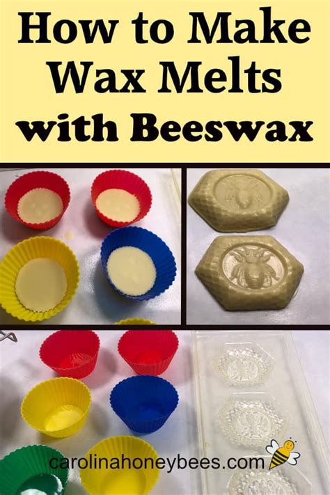 How to Make Beeswax Wax Melts | Wax melts recipes, Diy wax melts, Bee ...