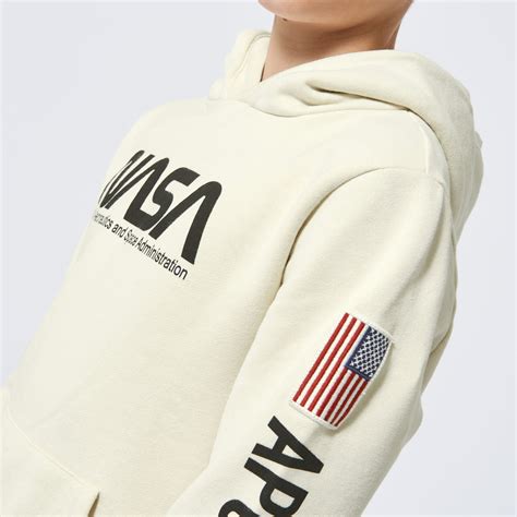 Boys Hoodie Nasa Semuel White Buy Online