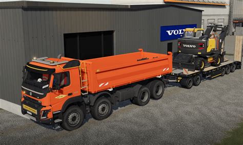 FS19 Volvo FMX Pack v1.0.0.1 - FS 19 Trucks Mod Download