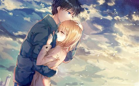 Anime Hug Wallpaper (57+ images)