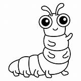Worm Coloring Pages To Print  Free Printable sketch template