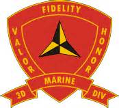 U.S. 3rd Marine Division, emblem - vector image