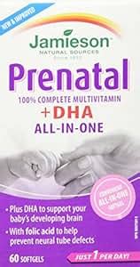 Amazon.com: Jamieson PRENATAL Complete Multivitamin with DHA Supplement 60 Softgels: Health ...