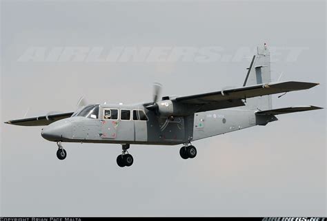 Britten-Norman BN-2T-4S Defender T3 aircraft picture. Fairford (FFD / EGVA) UK - England, July ...