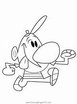Billy Walking The Grim Adventures Of And Mandy Coloring Page For  sketch template