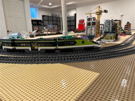 LEGO Trains - Express Passenger Train And Testing MILS Track