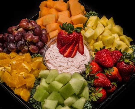 Fresh Fruit Tray with Dip | KENRICK'S MEATS & CATERING