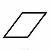Parallelogram Coloring Page  Free parallelogram For Kids sketch template