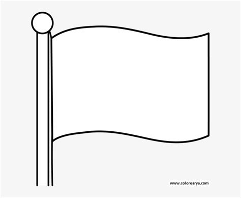 Splendid Ideas Blank Flags To Color World Com Flag - Black And White Flag Clip Art Transparent ...