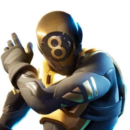 Fortnite Overtime Purple Rippley, Yellow Chic and gold 8-Ball skin ...