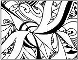 4 Images Of Abstract Art Coloring Pages Printable  Coloriage Mandala sketch template