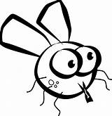 Free Cartoon Picture Of A Fly Download  sketch template