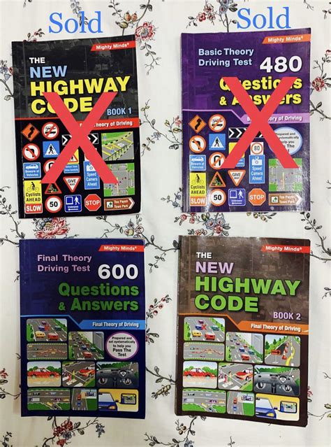 Driving Theory Books 2 FTT books only, Books & Stationery, Textbooks ...