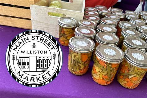 Williston's Main Street Market: A Success on Opening Day