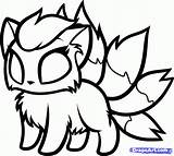 Chibi Pokemon Coloring Pages sketch template