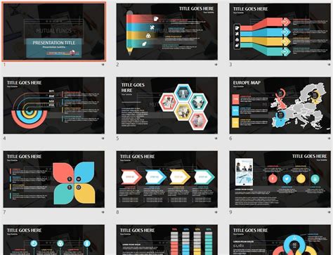 stock market PowerPoint #90541