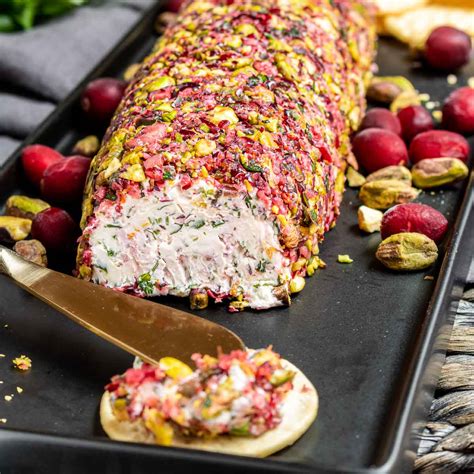 Cranberry Goat Cheese Log Recipe | Home. Made. Interest.