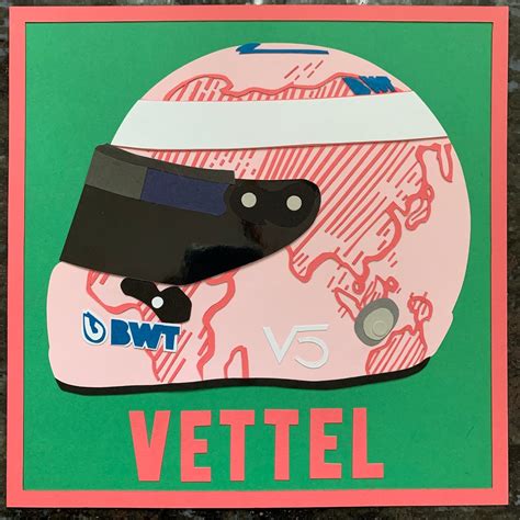 Sebastian Vettel 2021 Helmet 8x8 - Etsy