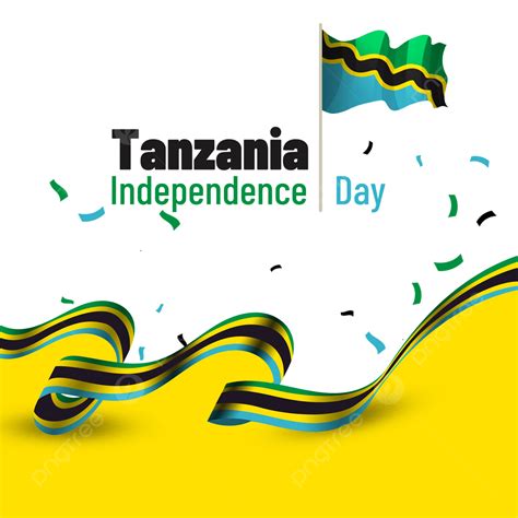 Tanzania Independence Day Hd Transparent, Yellow And Green Corrugated Graffiti On Independence ...