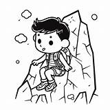Mountain Climbing Coloring Pages sketch template