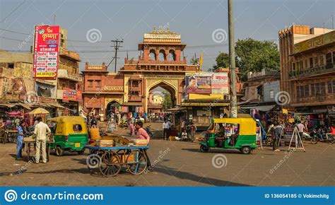 Ghanta Ghar Market in Jodhpur, India Editorial Image - Image of ancient ...