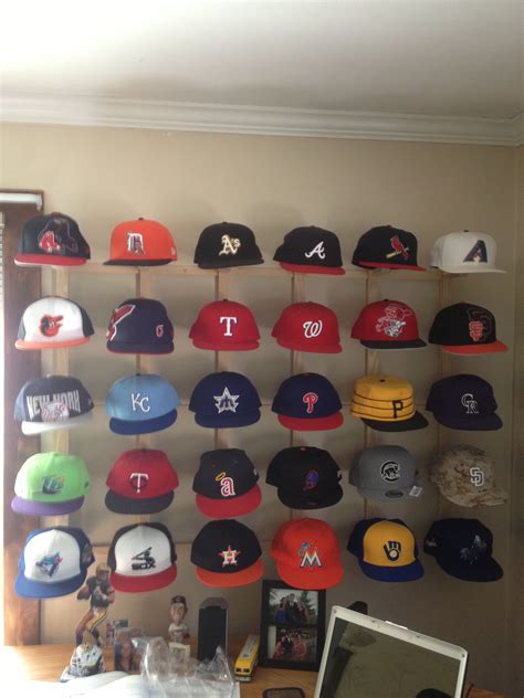 My hat collection is complete... One hat from each team and a sweet way ...