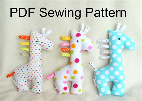 Giraffe Sewing Pattern