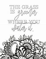 50 Best Printable Inspirational Quote Coloring Pages  World Of sketch template