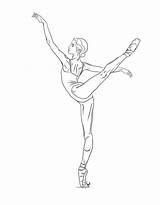 Ballet Dance Coloring Pages Free Printable PDF sketch template