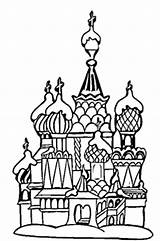 Moscow Free Coloring Pages Online Print sketch template