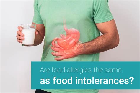 Are food allergies the same as food intolerances? - An Tâm