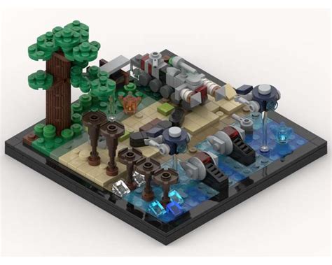 LEGO MOC Nano Star Wars Battle of Kashyyyk by meregt | Rebrickable ...