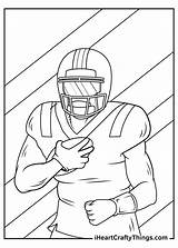 NFL Coloring Pages Updated 2021 sketch template