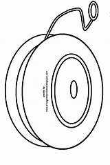 Yoyo Coloring sketch template