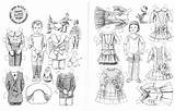 Free Printable Paper Doll Coloring Pages For Kids sketch template