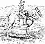 Coloring Page  Cowboy coloring pages 6 sketch template