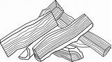 Bonfire  Linear Picture For coloring Royalty Free Vector sketch template