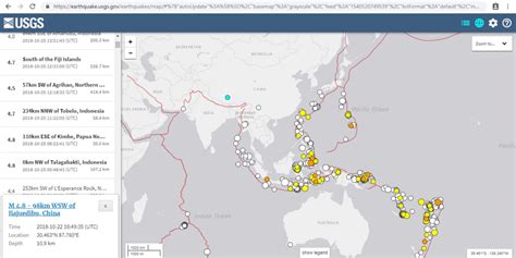 United States Geological Survey (USGS): Earthquake Catalogue | APDIM