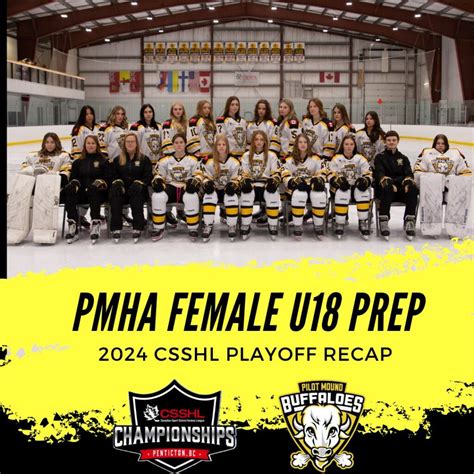 2024 PMHA Female U18 Prep CSSHL Playoff Recap - PILOT MOUND HOCKEY ACADEMY