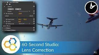 60 Second Studio | Lens Correction - NewBlue