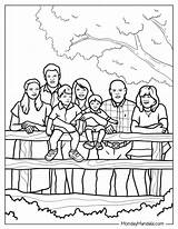Family Members Coloring Pages sketch template