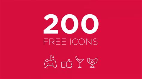 200 Free Vector Icons for Illustrator (Ai)