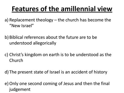 AMILLENNIALISM. - ppt download