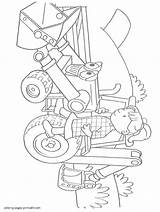 Bob The Builder Coloring Pages Dizzy sketch template