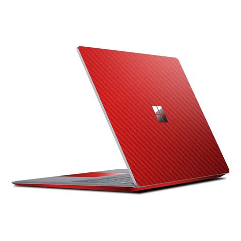 Microsoft Surface Laptop Red Carbon Fibre Skins New Surface, Surface ...