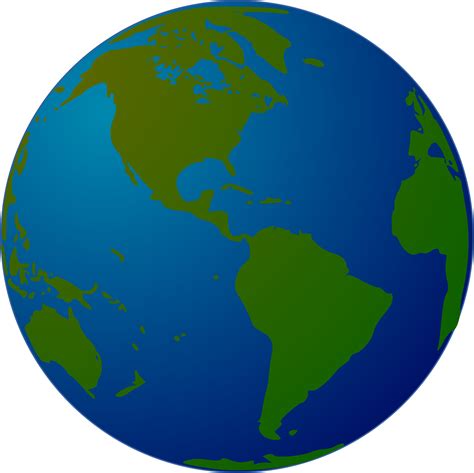 Free - World Map Globe Clipart - Full Size Clipart (#8450) - PinClipart